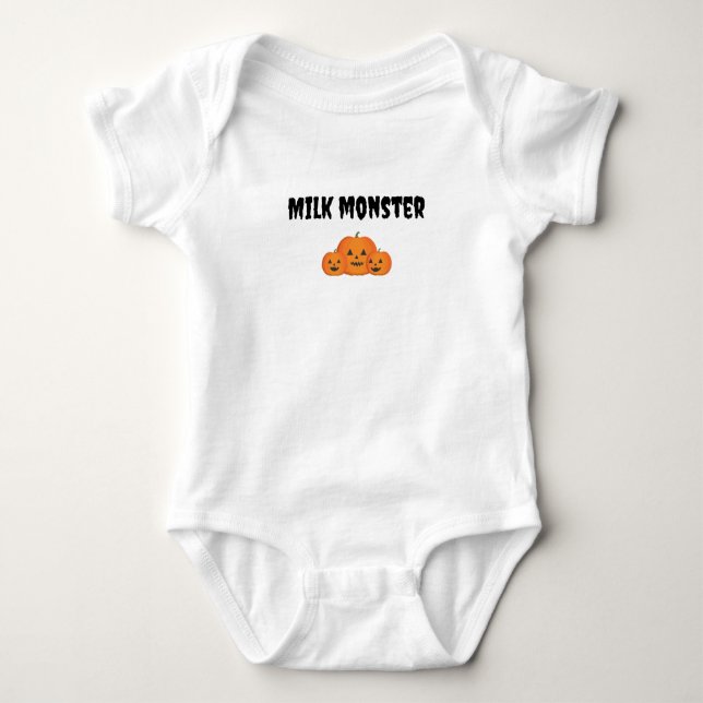 Milk Monster Baby Bodysuit (Front)