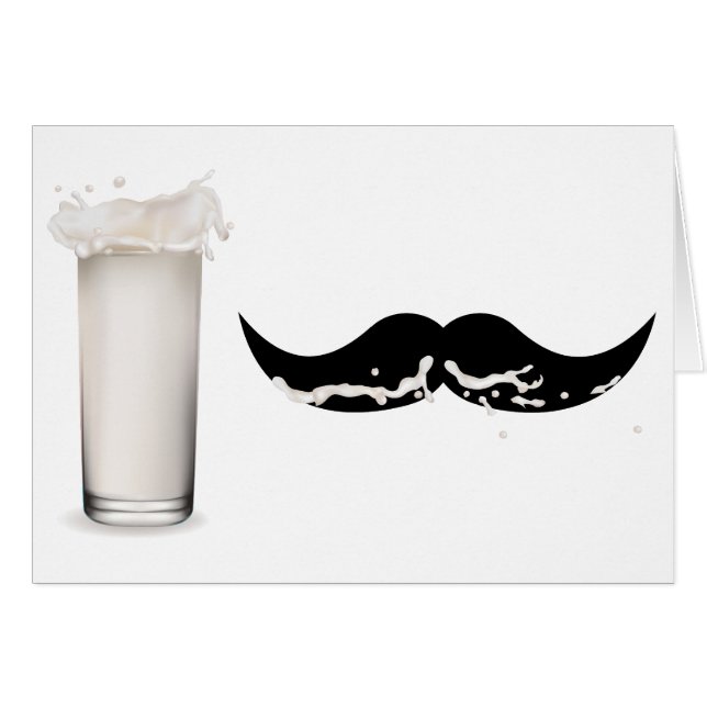 Milk Moustache (Front Horizontal)