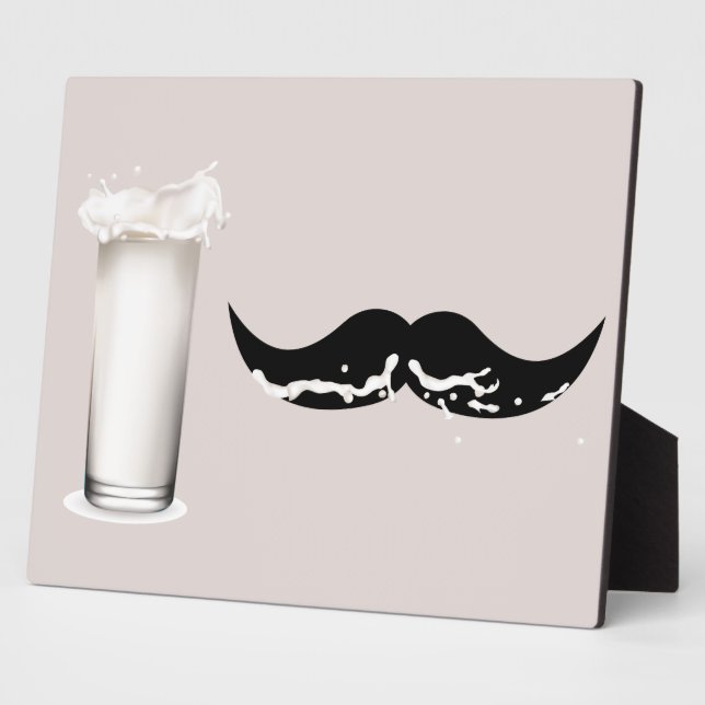 Milk Moustache Creme Plaque (Side)