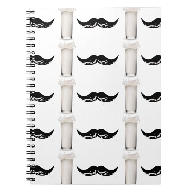 Milk Moustache Notebook (Front)