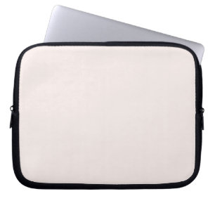 milk pink solid laptop sleeve