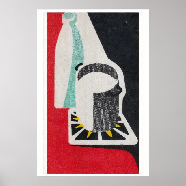 Milk Pot - Matchbox Print - Aesthetic Wall Art (Front)