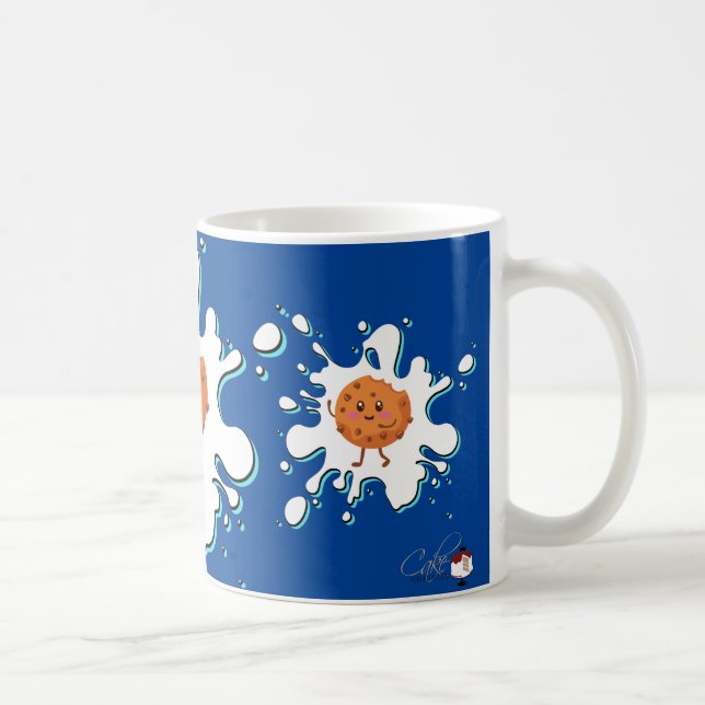 Milk Splash Coffee Mug (Right)