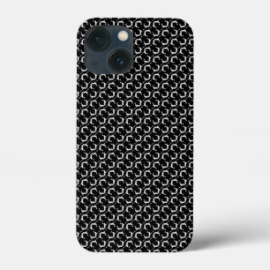 milk splash pattern iPhone 13 mini case
