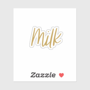 Milk Storage Sticker