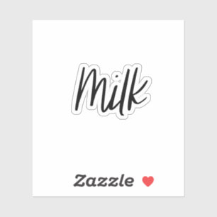 Milk Storage Sticker
