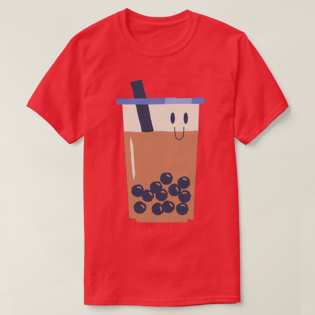 Milk tea is love its life T-Shirt (Design Front)