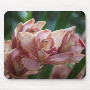 Milk Tea Orchid Mouse Pad