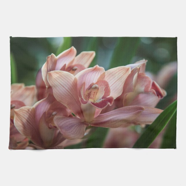 Milk Tea Orchid Towel (Horizontal)