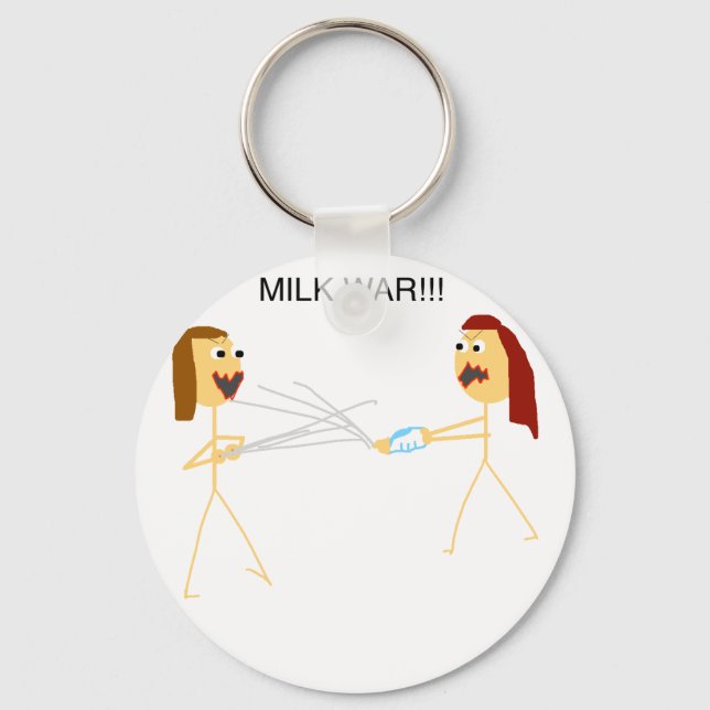 Milk Wars Key Ring (Front)