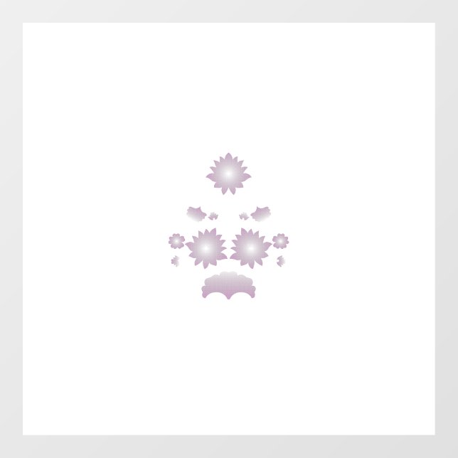 Milk White Classic Rose decorative design (Sheet)