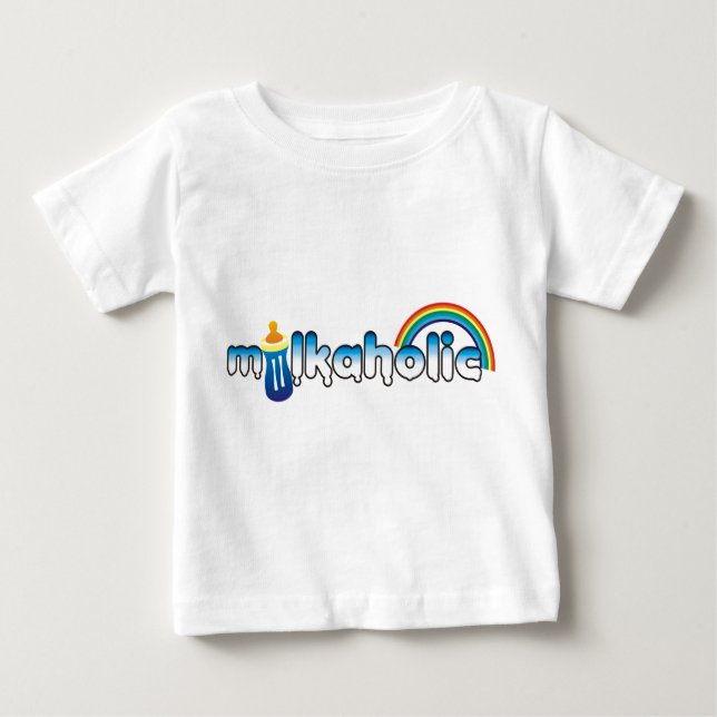 milkaholic baby T-Shirt (Front)