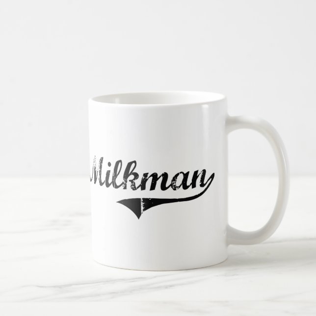 Milkman Professional Job Coffee Mug (Right)