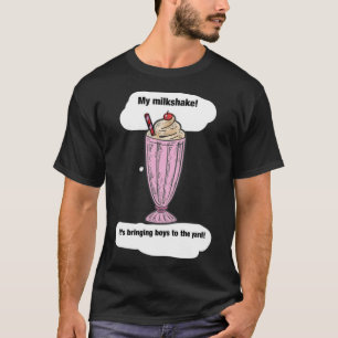 Milkshake attracts boys Sticker T-Shirt