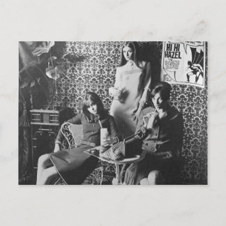 Milkshake girls Vintage Card