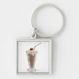 Milkshake Key Ring