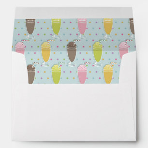 Milkshake Pattern Envelopes