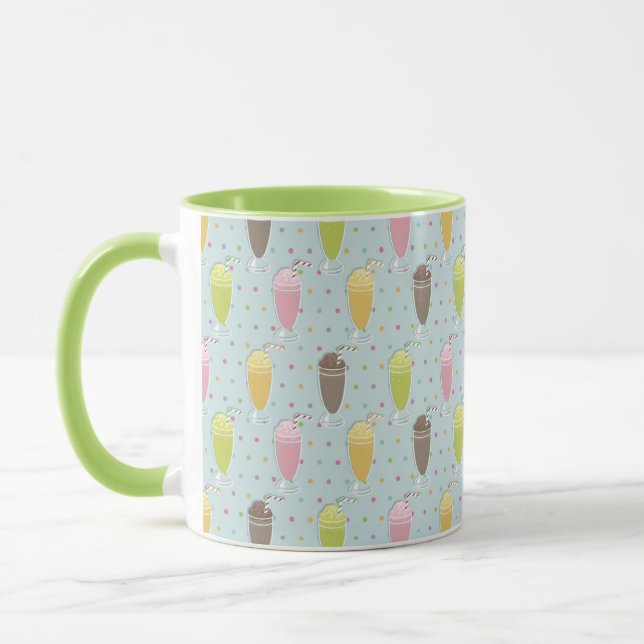 Milkshake Pattern Mug (Left)
