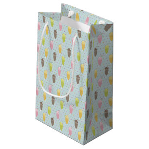 Milkshake Pattern Small Gift Bag