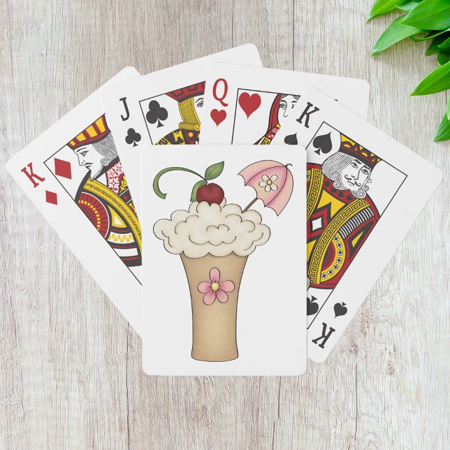 Milkshake With An Umbrella Playing Cards (Creator Uploaded)