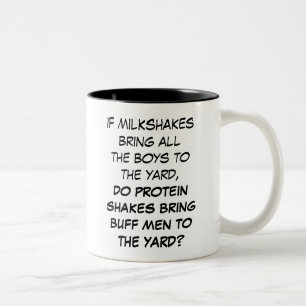 Milkshakes & Protien Shakes Brings Buff Men Mug