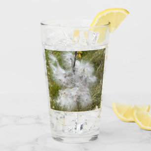 Milkweed Butterfly Glass