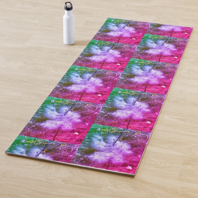 Milkweed | Butterfly | Miami | Half Drop Yoga Mat (In Situ)