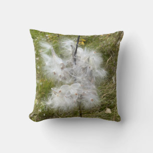 Milkweed   Butterfly   Throw Pillow