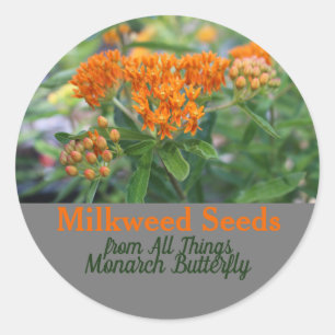 Milkweed Classic Round Sticker