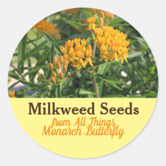 Milkweed Classic Round Sticker