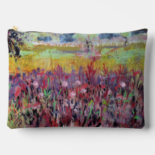 Milkweed Meadow Painting / Artist Larry Lerew Accessory Pouch