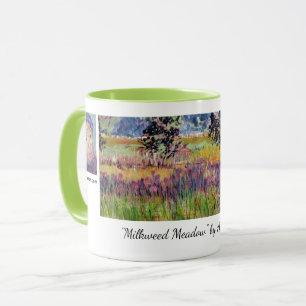 Milkweed Meadow Painting / Artist Larry Lerew Mug