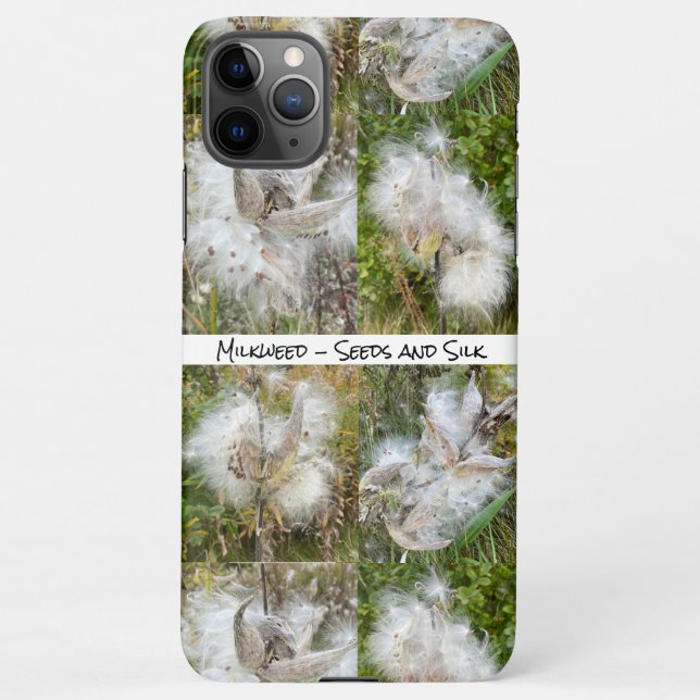 Milkweed | Natural iPhone Case (Back)
