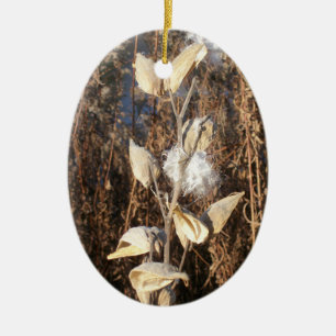 Milkweed Ornament