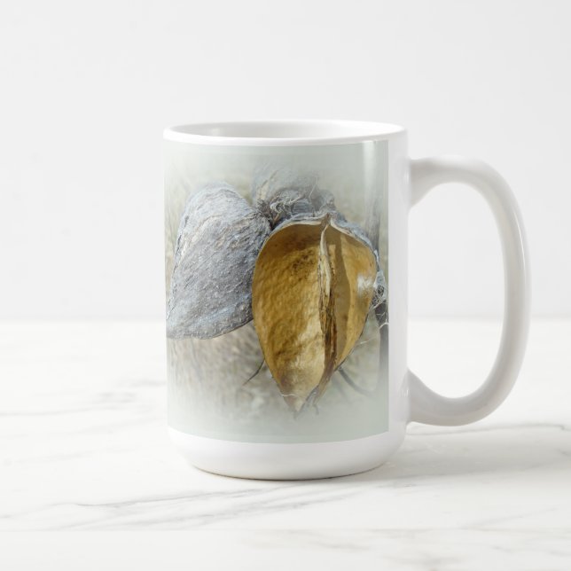 Milkweed Pods Coffee Mug (Right)