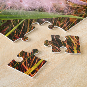 Milkweed   Sangria Jigsaw Puzzle