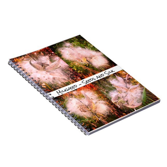 Milkweed | Sangria Spiral Notebook (Right Side)