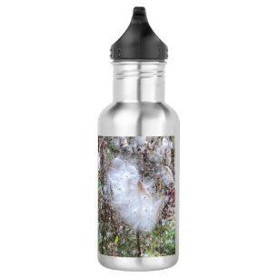 Milkweed Seeds and Silk 532 Ml Water Bottle
