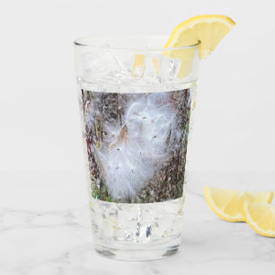 Milkweed Seeds and Silk Glass