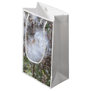 Milkweed Seeds and Silk  Small Gift Bag