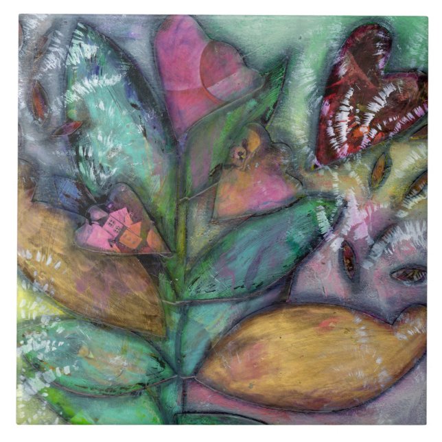 Milkweed Tile (Front)