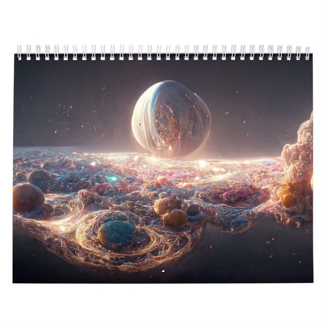 Milky Way and galaxies Calendar (Cover)