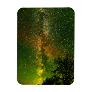 Milky Way & Aurora Borealis Ontario Canada Magnet