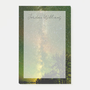 Milky Way & Aurora Borealis   Ontario Canada Post-it Notes