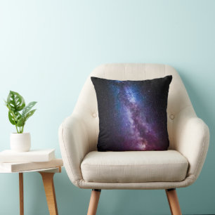Milky way bright colours cushion