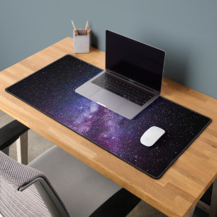 Milky way bright colours desk mat