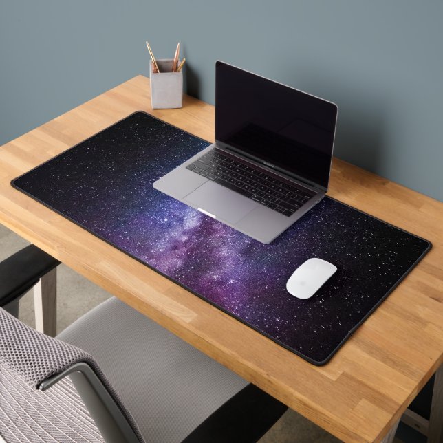 Milky way bright colours desk mat (Office 2)