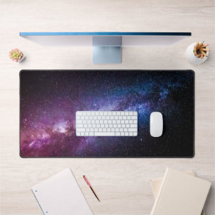 Milky way bright colours desk mat