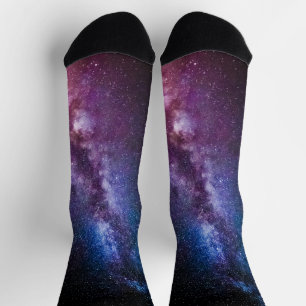 Milky way bright colours socks