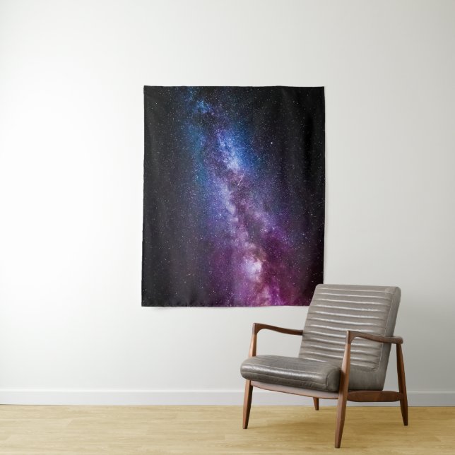 Milky way bright colours tapestry (In Situ)
